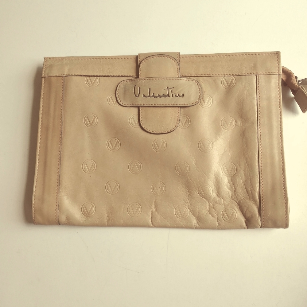 Vintage Valentino Leather Clutch